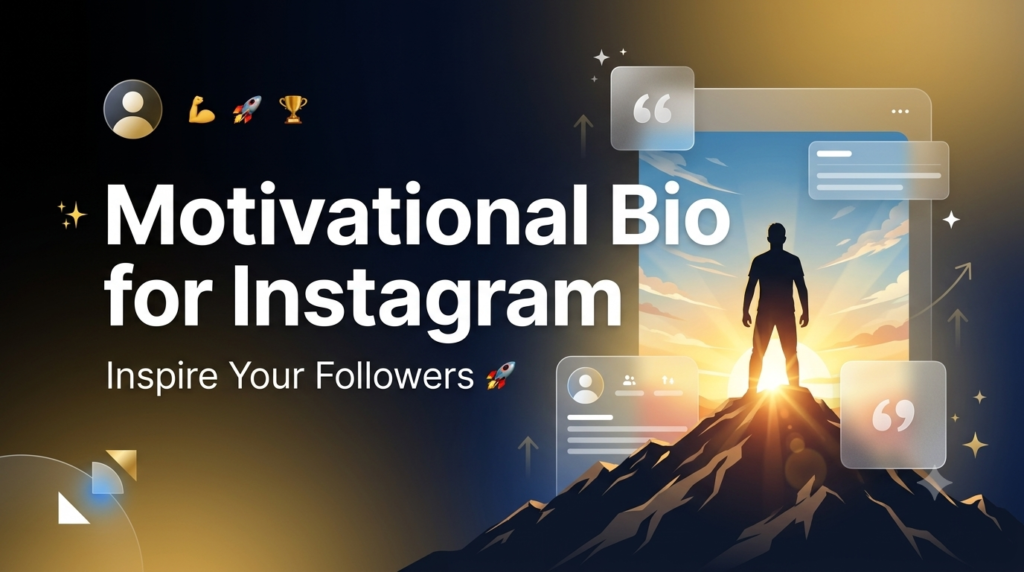 Motivational Bio for Instagram: Inspire Your Followers